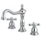 Kingston Brass KS1971AX 8" Widespread Bathroom Faucet, Polished Chrome KS1971AX - alternate 1